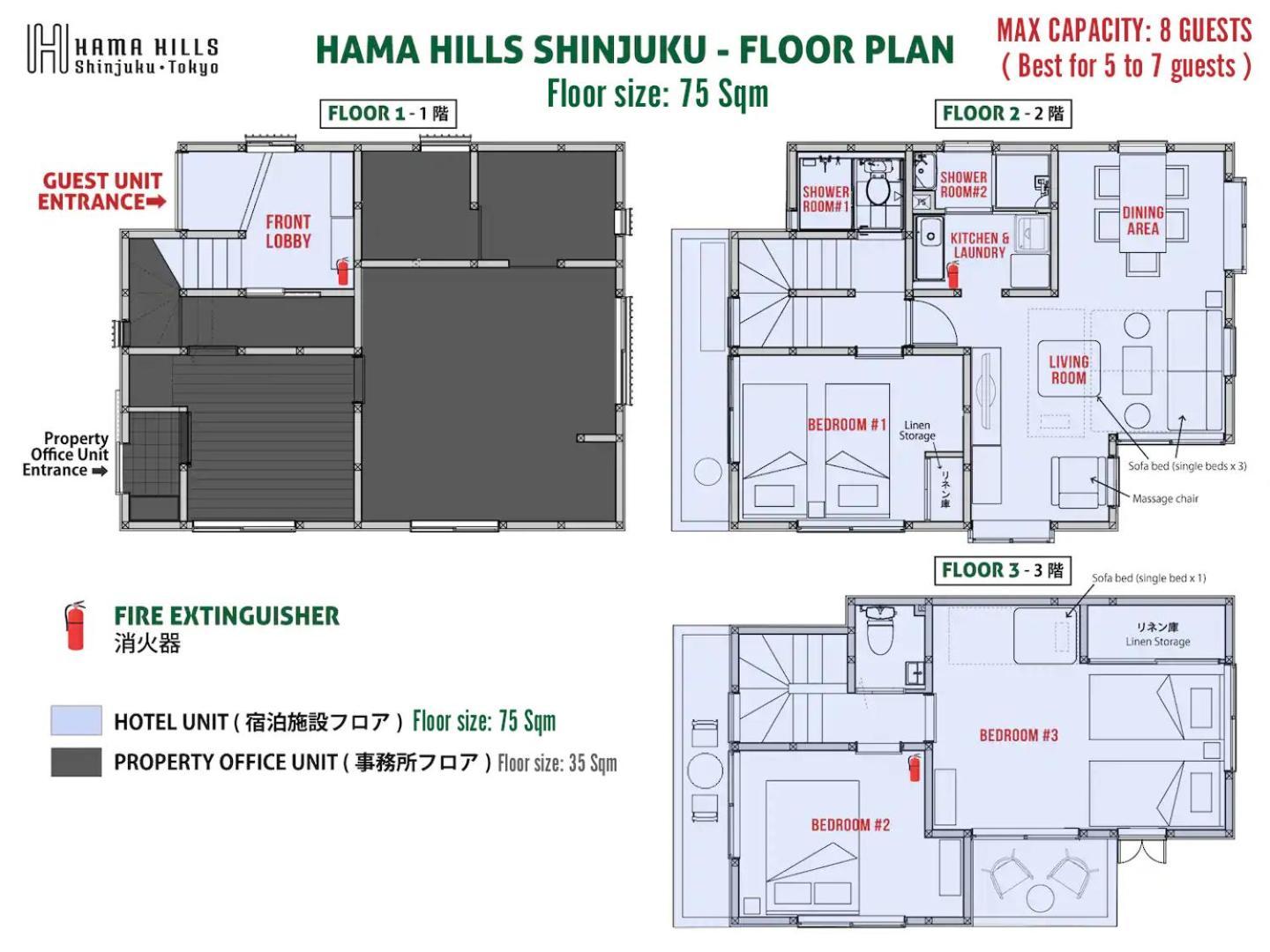 Aparthotel Hama Hills Shinjuku Präfektur Tokio Exterior foto
